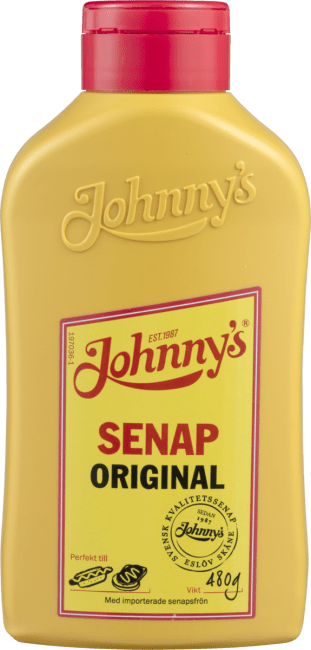 (Utgått) Johnny's sennep original 480 g