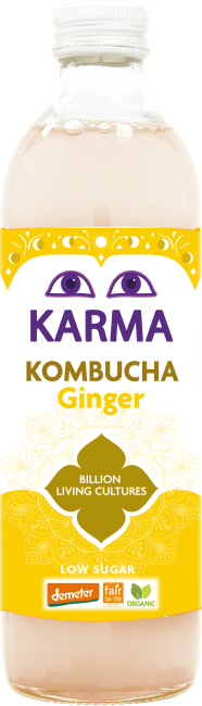 Karma kombucha ingefær ØKO 500 ml