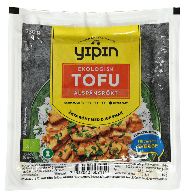 Yipin tofu røkt ØKO 230 g