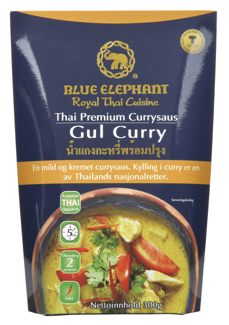 Blue Elephant currysaus gul 300 g