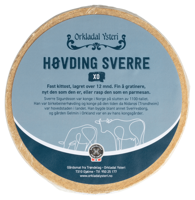 Orkladal Ysteri Høvding Sverre XO ca 3,2 kg