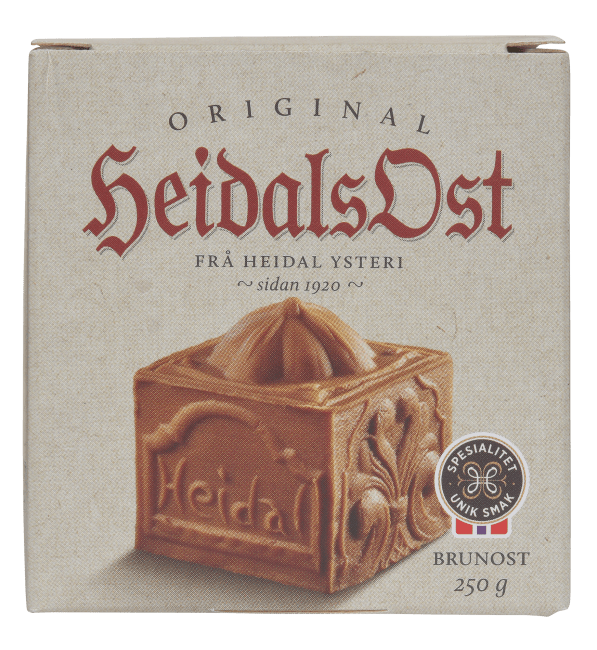 Heidalsost brunost original 250 g