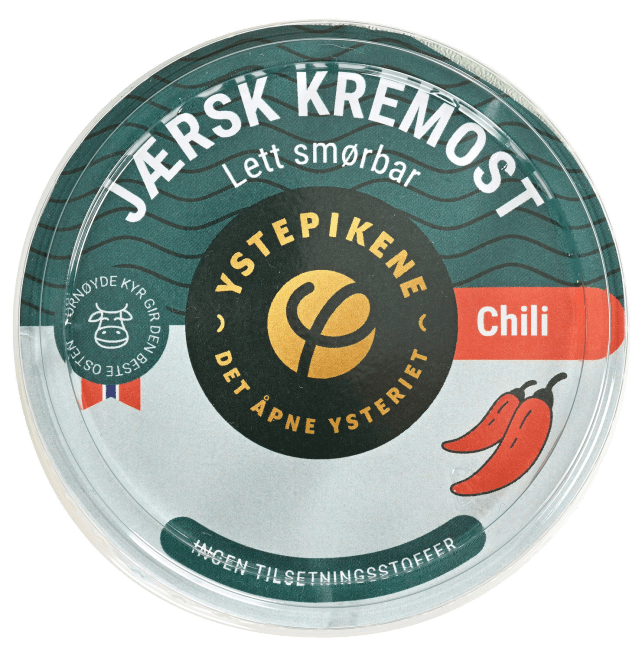 Ystepikene Jærsk kremost chili 150 g