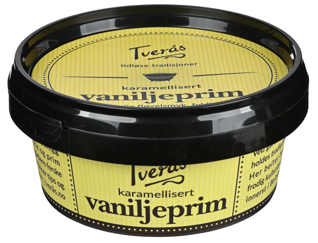 Tverås vaniljeprim 170 g