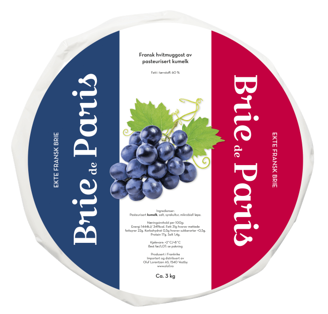 Brie de Paris ca 3 kg