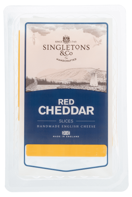 Singletons cheddar engelsk skivet 100 g