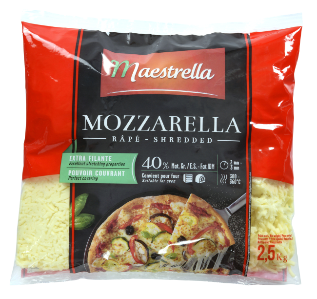 Mozzarella revet 2,5 kg