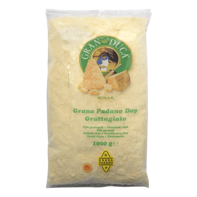 Grana Padano revet fersk DOP 1 kg