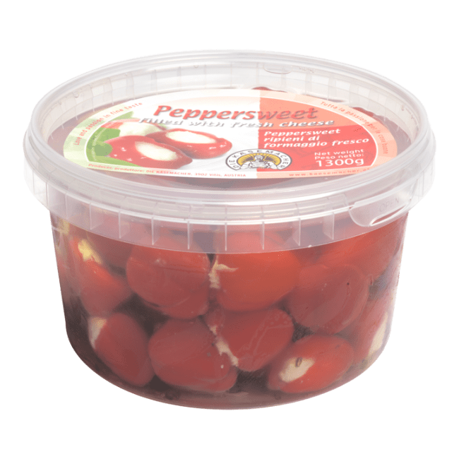 Die Käsemacher ostefylte paprika 1,3 kg