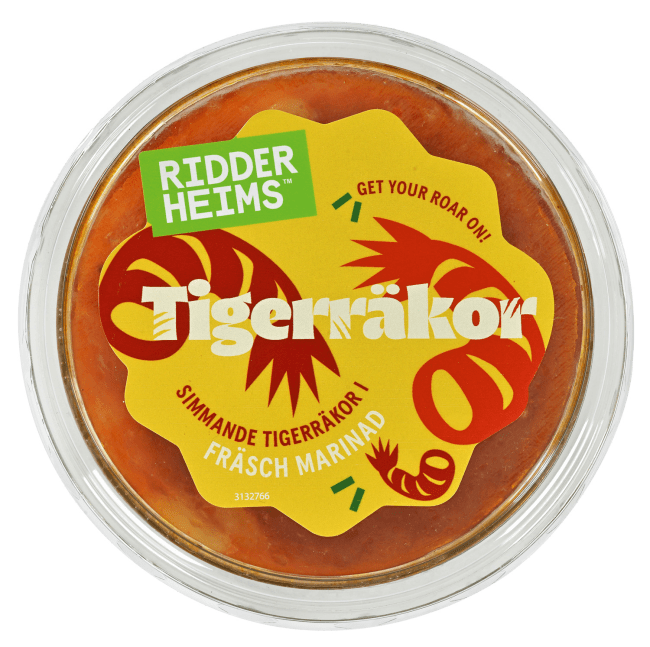 Ridderheims tigerreker orientalske 500 g