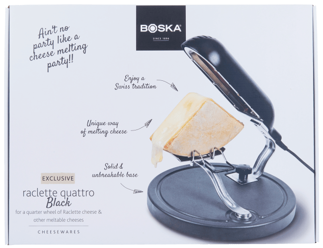 Boska raclette quatro sort