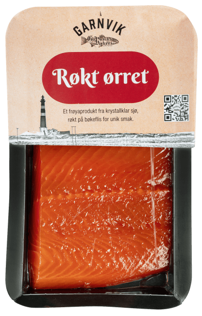 Garnviks Røkeri røkt ørret bit 200 g