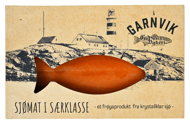 (Nytt nr 980057) Garnvik røkt laks ca 500 g