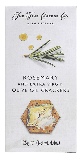 Fine cheese crackers m/rosmarin 125 g