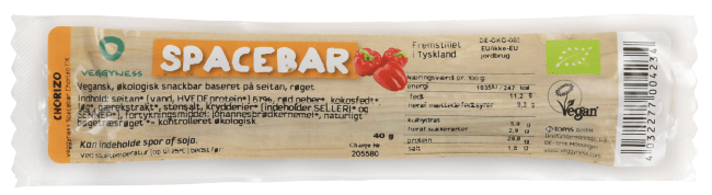 (Utgått) Veggyness vegan spacebar chorizo ØKO 40 g