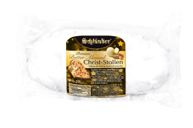 Christstollen julekake smør 750 g