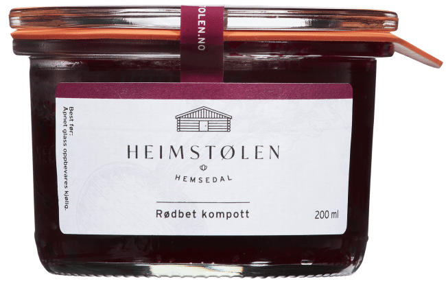 (Utgått) Heimstølen rødbet kompott 200 ml