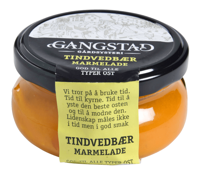 Gangstad tindvedbær marmelade 100 g