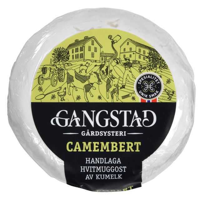 (Nytt nr 901222) Gangstad camembert ca 160 g