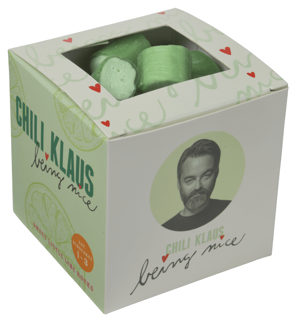 (Utgått) Chili Klaus drops lime 100 g