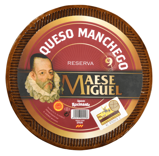 Manchego 9 mnd DOP ca 3,3 kg