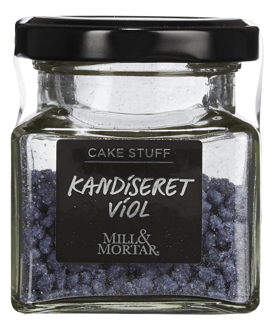 Mill & Mortar fiol kandisert 40 g