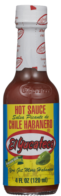 (Utgått) El Yucateco hot saus habanero rød 120 ml