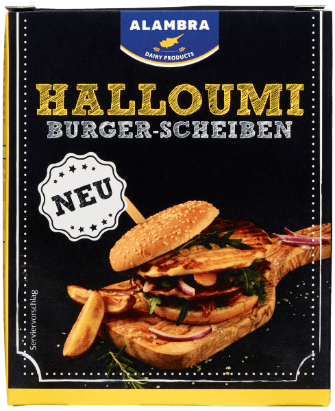 Alambra halloumi burger skiver 200 g