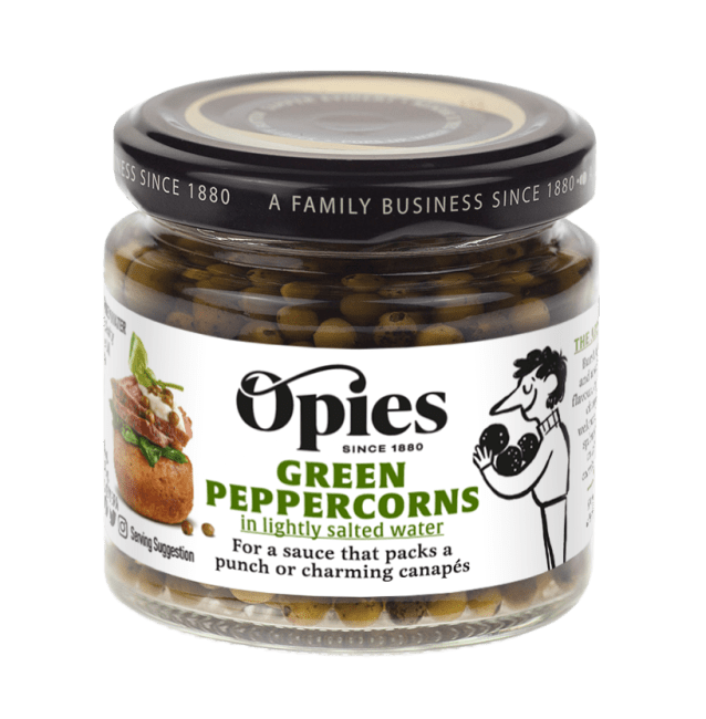 Opies pepperkorn grønn 115 g