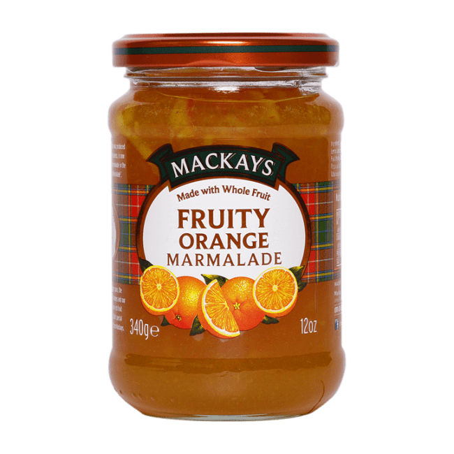 (Utgått) Mackays appelsinmarmelade søt 340 g