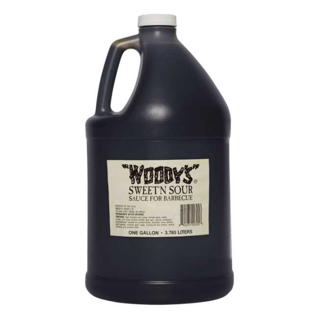 Woody's sweet & sour saus 3,8 l