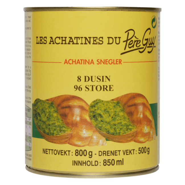 Snegler Achatina 8 dusin 800 g