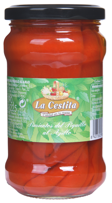 La Cestita paprika rød m/hvitløk 290 g