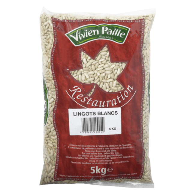 Vivien Paille bønner hvite 5 kg