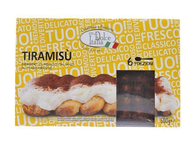 (Nytt nr 932007) Dolce Italia tiramisu 500 g