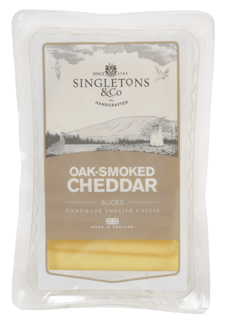 (Utgått) Cheddar engelsk røkt skivet 150 g