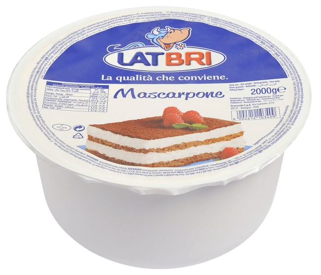 (Nytt nr 905105) Mascarpone 2 kg