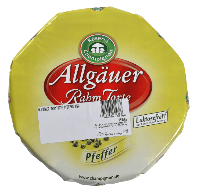 (Utgått) Champignon brie m/pepper ca 1,5 kg