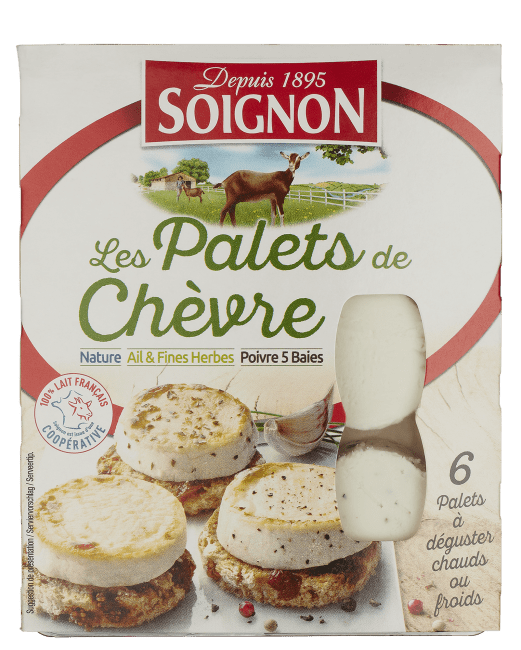 (Utgått) Soignon chèvre chaud mix 6x25 g