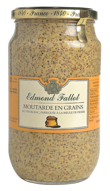 Fallot dijon sennep grov 850 g