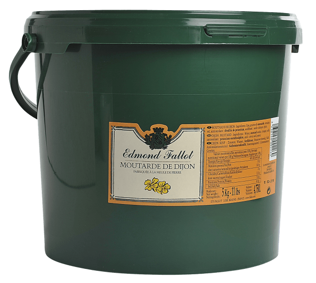 Fallot dijon sennep lys 5 kg