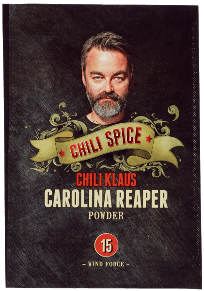 (Utgått) Chili Klaus chilipulver Carolinareape 12g