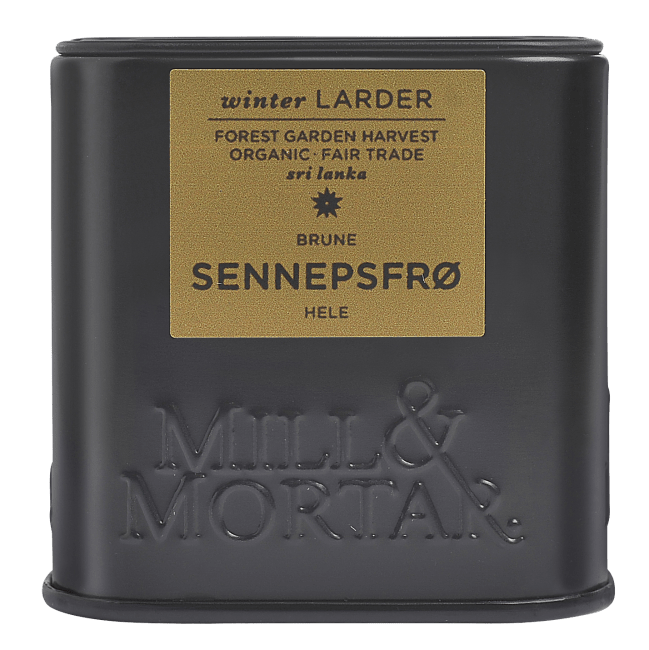 Mill & Mortar sennepsfrø brune ØKO 50 g