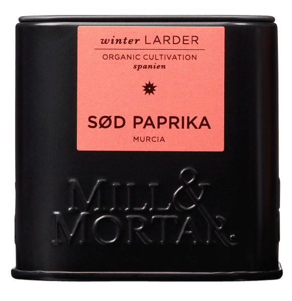 Mill & Mortar paprika søt ØKO 50 g