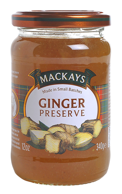 Mackays ingefærmarmelade 340 g