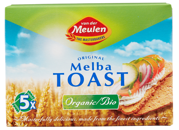 (Nytt nr 337020) Meulen melba toast ØKO 100 g