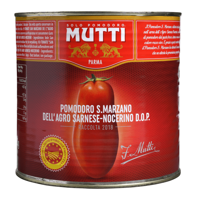 Mutti tomater San Marzano DOP 2,5 kg