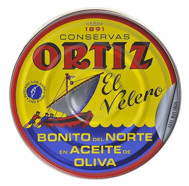 Ortiz tunfisk hvit i olivenolje 600 g