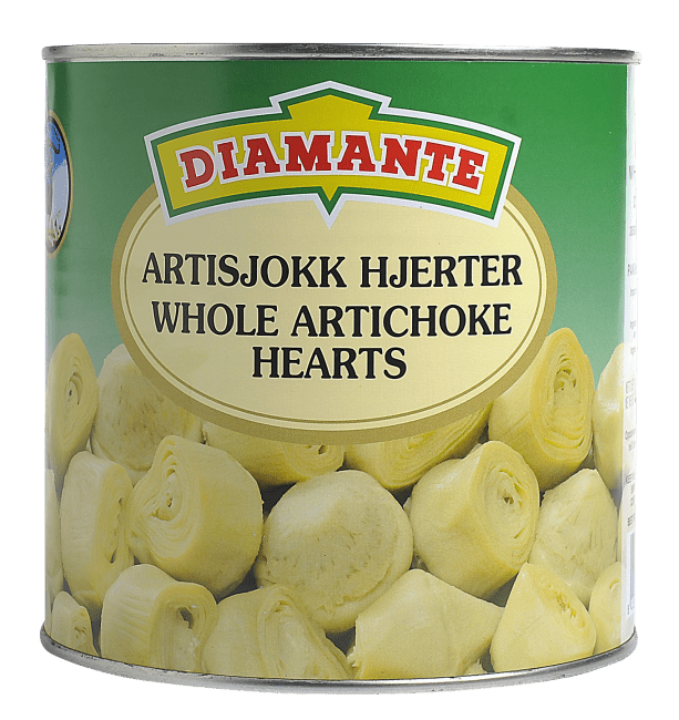 Diamante artisjokkhjerter 2,5 kg