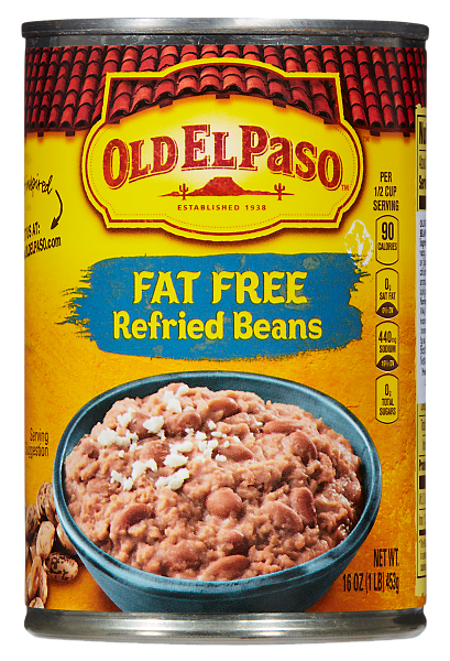 Old El Paso refried beans 453 g